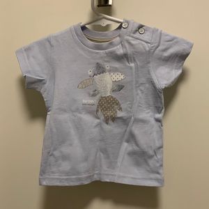 Jean Bourget boys t-shirt Sz 6 months. NWT. 100% cotton.